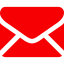 black back closed envelope shape